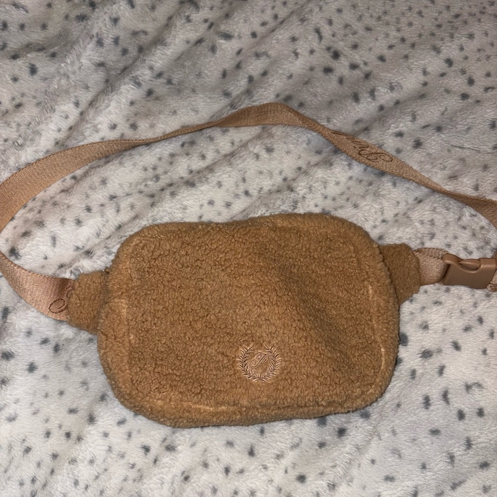 Pink belt bag